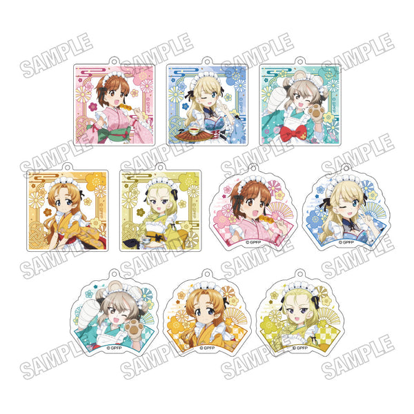『ガールズ&パンツァー 最終章』描き下ろしアクリルキーホルダーコレクション【和風メイドver.】【BOX】