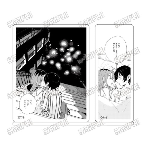 《“要不要和我交往呢”》亚克力台词立牌1
