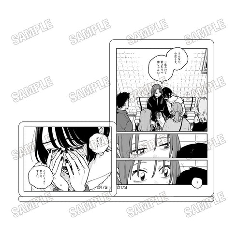 《“要不要和我交往呢”》亚克力台词立牌4