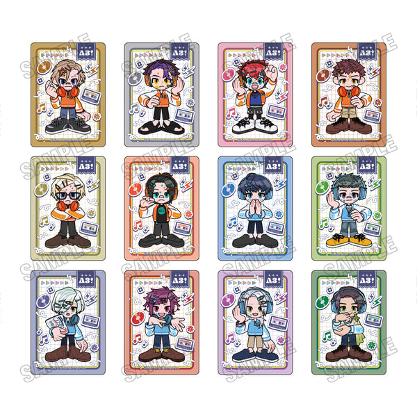 『A3!』ミニキャラクリアカードコレクション vol.2【BOX】【202604再販】