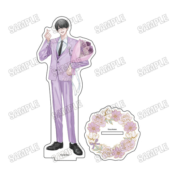 "Hajime × Yui" Original Illustration BIG Acrylic Stand 3 by Seiji Arima