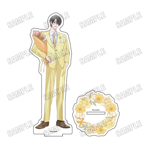 "Hajime × Yui" Original Illustration BIG Acrylic Stand 4 by Akihito Miyoshi