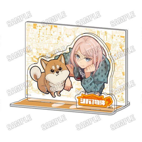 『シバつき物件』アクリルジオラマ