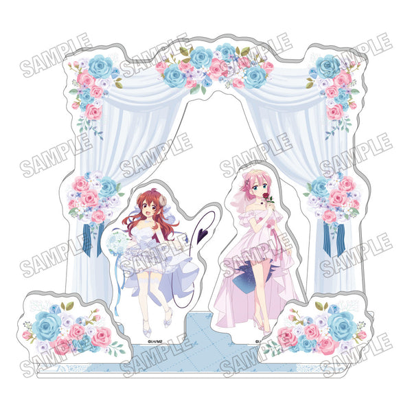 『まちカドまぞく 2丁目』描き下ろしアクリルジオラマ【ウエディングver.】