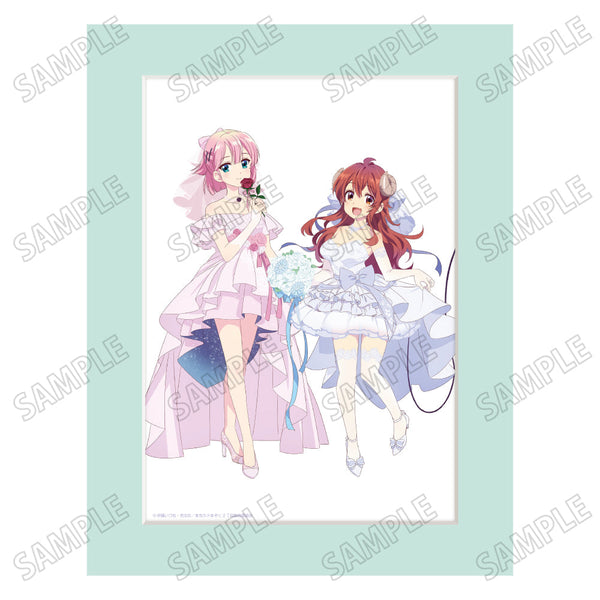 『まちカドまぞく 2丁目』描き下ろしキャラファインマット【ウエディングver.】