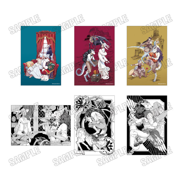 "Servant Beast" Illustration Card Set