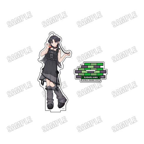 『ガールズバンドクライ』描き下ろしBIGアクリルスタンド【ブラックファッションフルーツver.】3安和 すばる