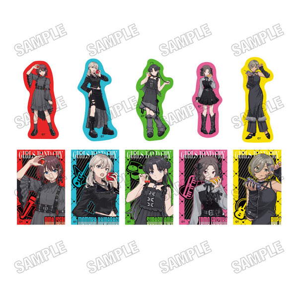 『ガールズバンドクライ』描き下ろしステッカーコレクション【ブラックファッションフルーツver.】【BOX】