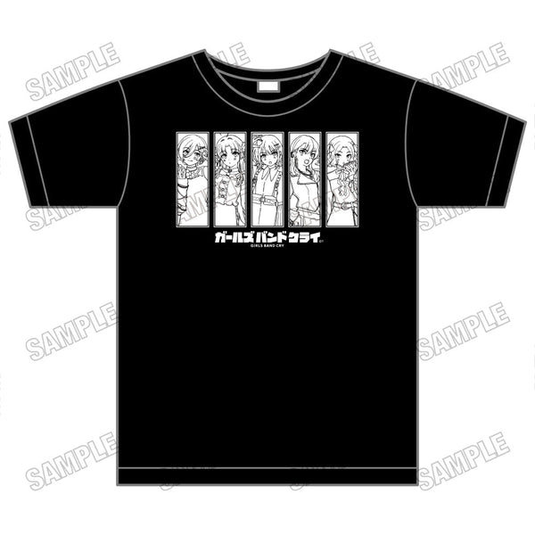 『ガールズバンドクライ』Tシャツ【ブラックファッションフルーツver.】
