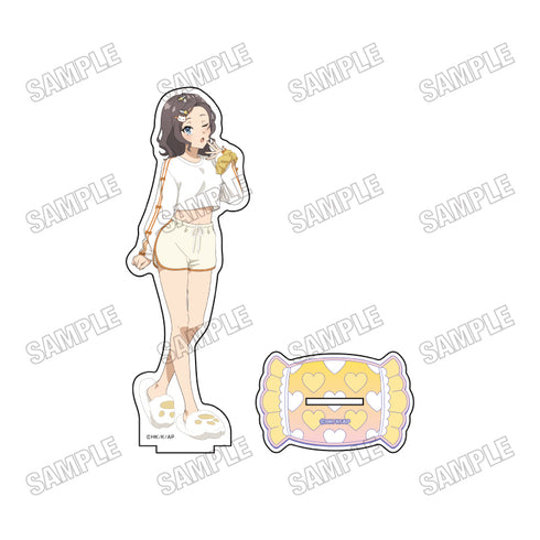 "A Young Pig Doesn't Dream of Santa Claus" Original Illustration BIG Acrylic Stand 4: Sara Himeji