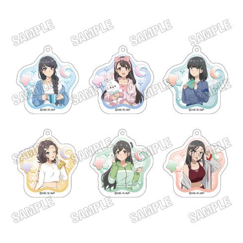 《青春豬男不會做聖誕老人的夢》全新繪製壓克力鑰匙圈系列【BOX】
