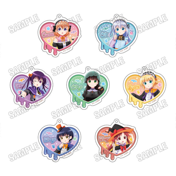 『ご注文はうさぎですか?』描き下ろしアクリルキーホルダーコレクション【ハロウィンver.】【BOX】