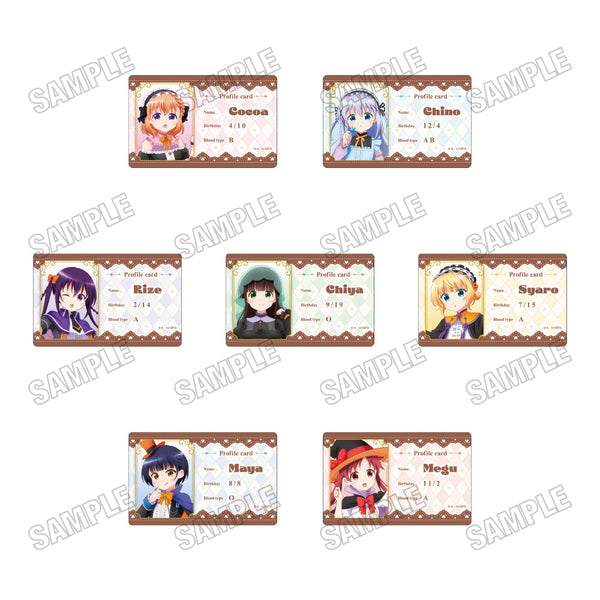 『ご注文はうさぎですか?』描き下ろしプロフィールカードコレクション【ハロウィンver.】【BOX】