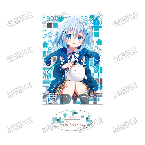 『ご注文はうさぎですか?』アクリルスタンド【クロラビver.】2チノ