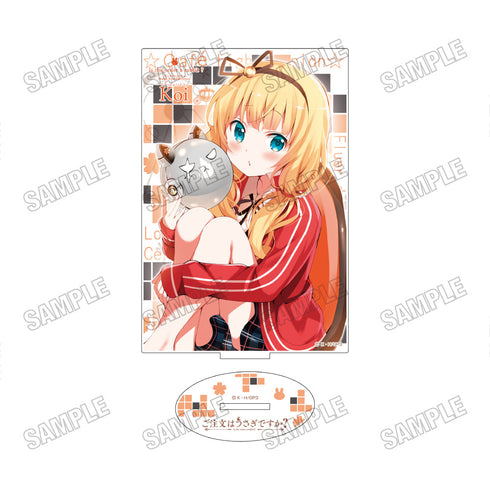 『ご注文はうさぎですか?』アクリルスタンド【クロラビver.】5シャロ