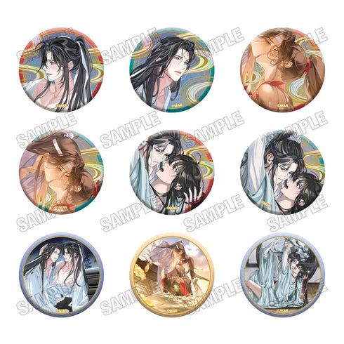 『大河幻想ラジオドラマ魔道祖師』描き下ろし缶バッジコレクション【愛恋万象ver.第二弾】B【BOX】