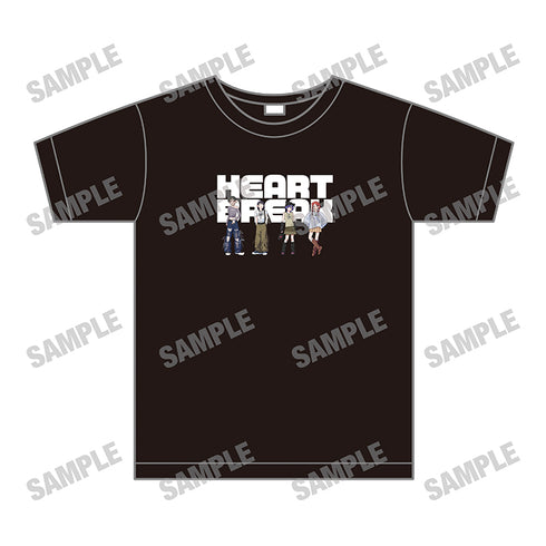『ふつうの軽音部』Tシャツ【おめかしver. はーとぶれいく】