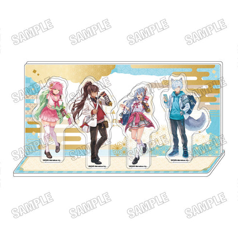 『龍の国 ルーンファクトリー』描き起こしアクリルジオラマ