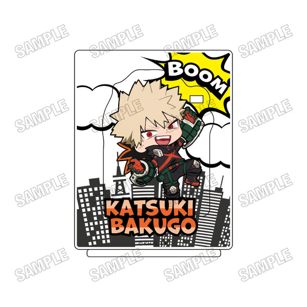 『僕のヒーローアカデミア』ミニキャラアクリルジオラマ【ぶら下がりver.】2爆豪勝己