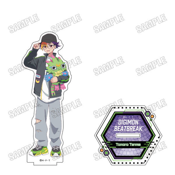 "DIGIMON BEATBREAK" Original Illustration BIG Acrylic Stand #1: Tomorou Tenma