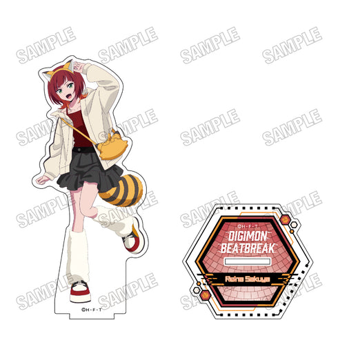 "DIGIMON BEATBREAK" Original Illustration BIG Acrylic Stand 2: Sakuya Rena