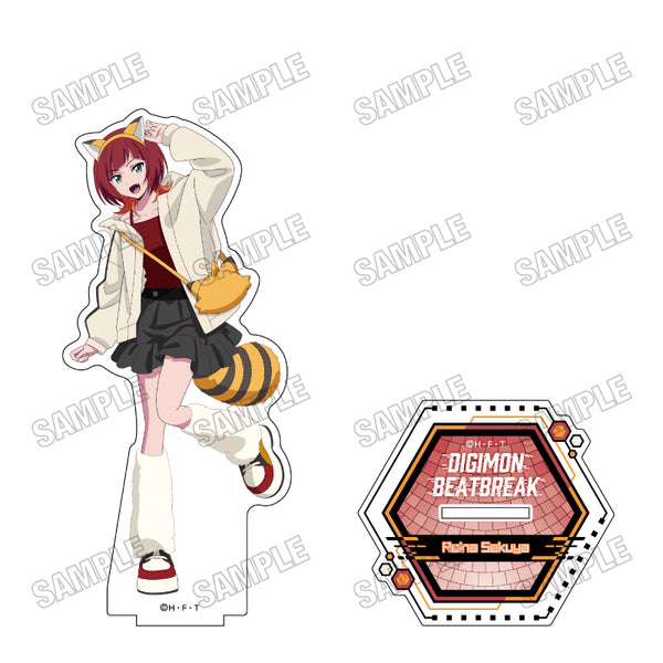 "DIGIMON BEATBREAK" Original Illustration BIG Acrylic Stand 2: Sakuya Rena