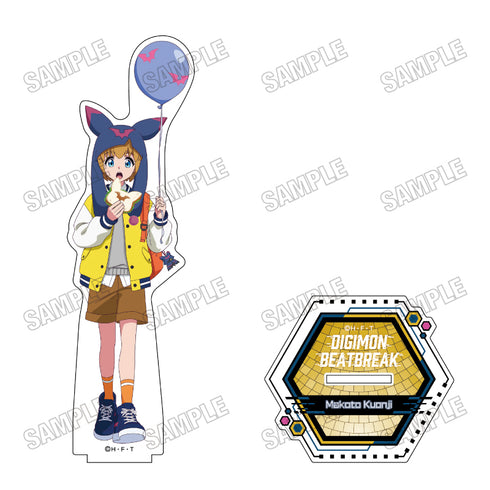 "DIGIMON BEATBREAK" Original Illustration BIG Acrylic Stand 3: Makoto Kuonji