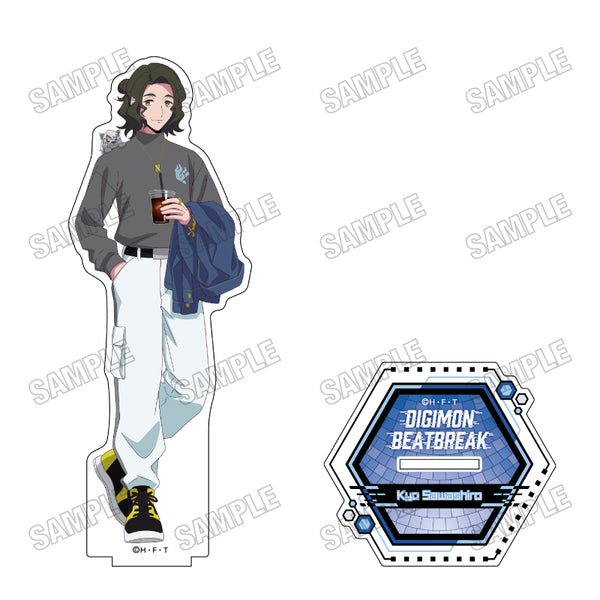 "DIGIMON BEATBREAK" Original Illustration BIG Acrylic Stand: Kyō Sawashiro