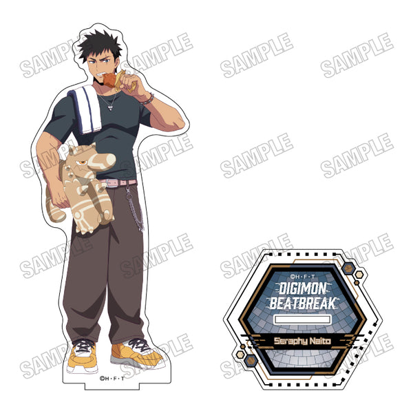 "DIGIMON BEATBREAK" Original Illustration BIG Acrylic Stand: Seraph 8 Naito