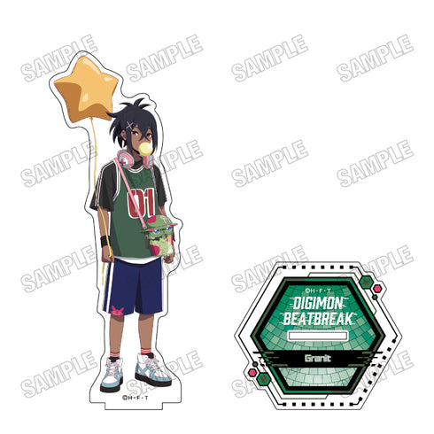 "DIGIMON BEATBREAK" Original Illustration BIG Acrylic Stand (Set of 7)