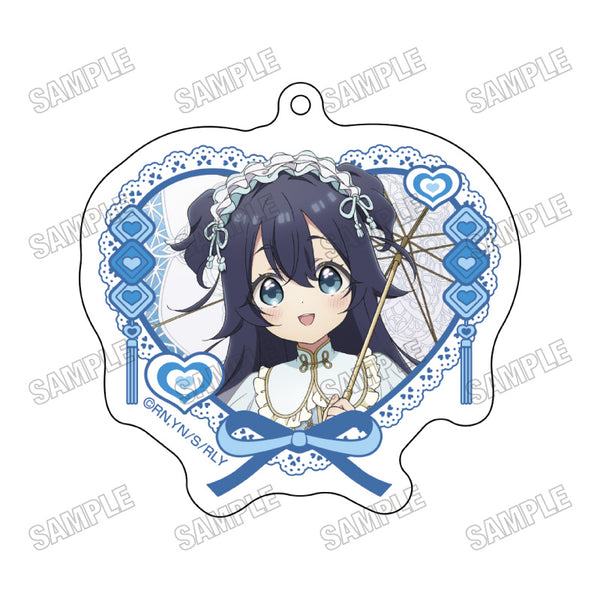 "100 Girlfriends Who Love You So, So, So, So Much" Original Acrylic Keychain Set (3-Piece) by Shizuka