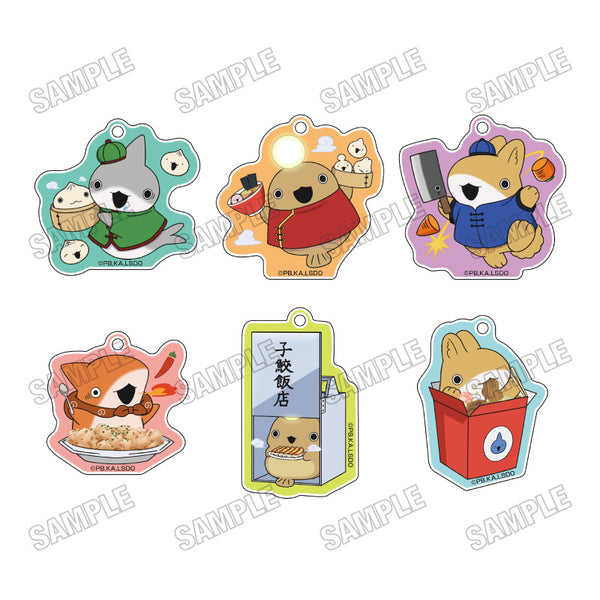 《出游小鲨鱼 托凯的朋友们》全新绘制亚克力挂件套装【BOX】