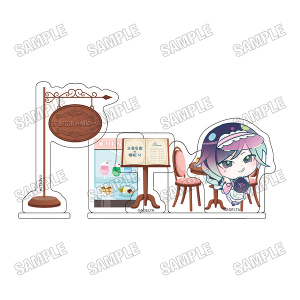 『古書店街の橋姫 々』描き下ろしミニアクリルジオラマ【ミニキャラver.】7メイコ