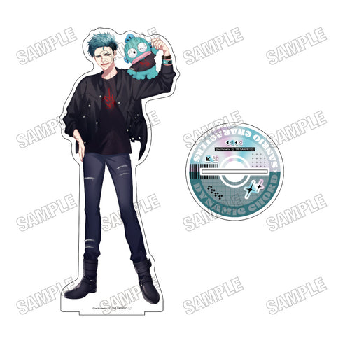 《DYNAMIC CHORD×三麗鷗角色》BIG壓克力立牌 LL12 SHINOMUNE×Hangyodon