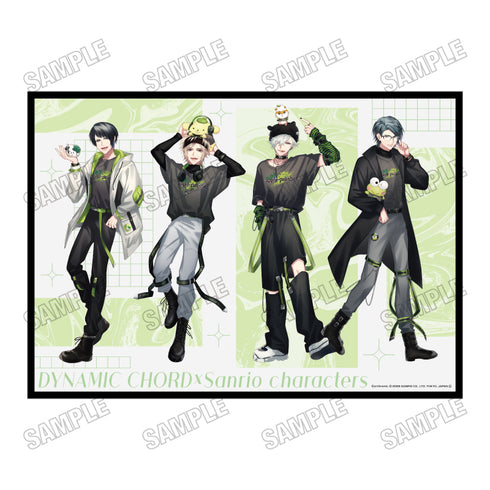 《DYNAMIC CHORD×三丽鸥角色》B4插画海报 4apple-polisher