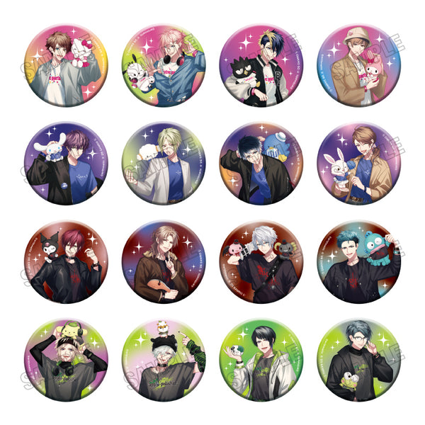 『DYNAMIC CHORD×サンリオキャラクターズ』缶バッジコレクション【BOX】