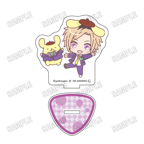 『DYNAMIC CHORD×サンリオキャラクターズ』ミニキャラアクリルスタンド13NaL×ポムポムプリン