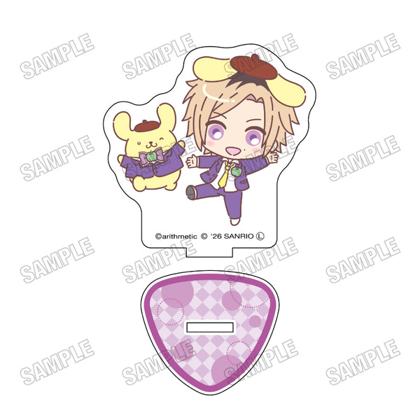 『DYNAMIC CHORD×サンリオキャラクターズ』ミニキャラアクリルスタンド13NaL×ポムポムプリン