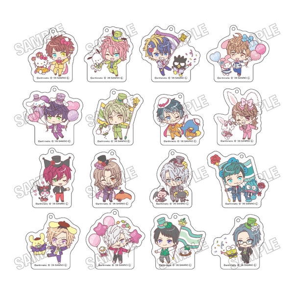 『DYNAMIC CHORD×サンリオキャラクターズ』ミニキャラアクリルキーホルダーコレクション【BOX】