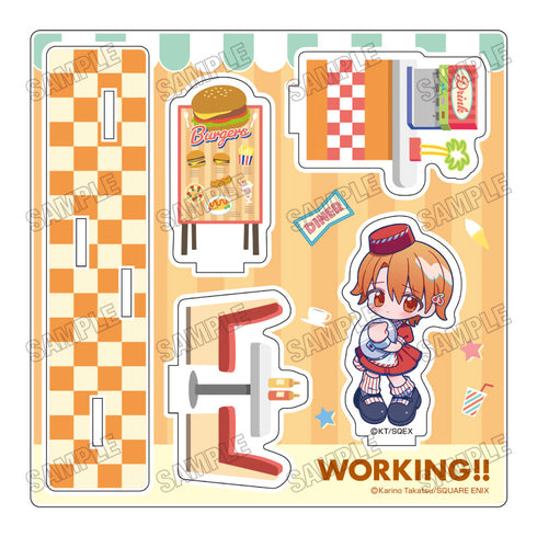 《WORKING!!》全新绘制迷你亚克力场景模型【餐厅版】3 伊波真昼