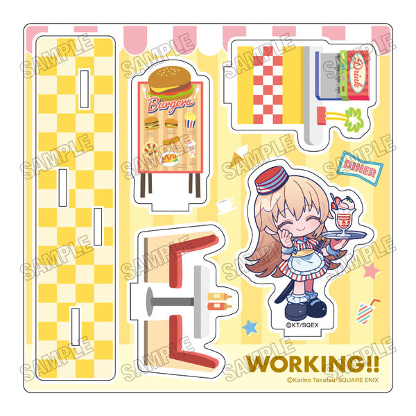 《WORKING!!》全新繪製迷你壓克力場景模型【餐館版】➃轟 八千代