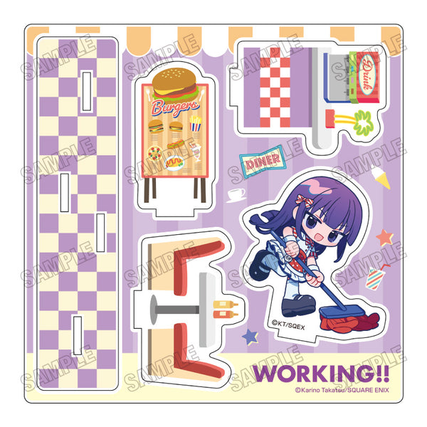 《WORKING!!》全新繪製迷你壓克力場景模型【餐館版】7 山田葵