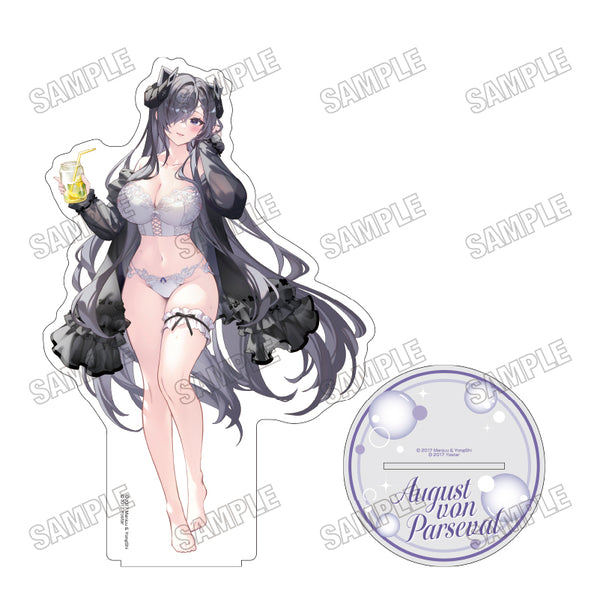 『アズールレーン』描き下ろしBIGアクリルスタンドLL【お風呂あがりver.】5アウグスト・フォン・パーセヴァル