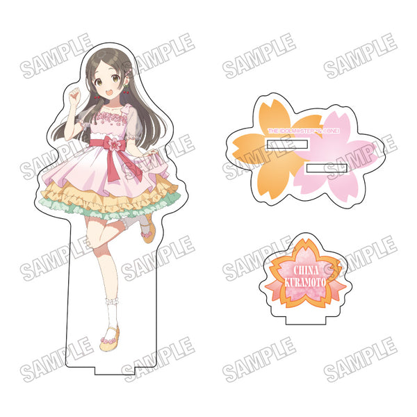 《学园偶像大师》全新绘制亚克力立牌【樱色ver.】 7 仓本千奈
