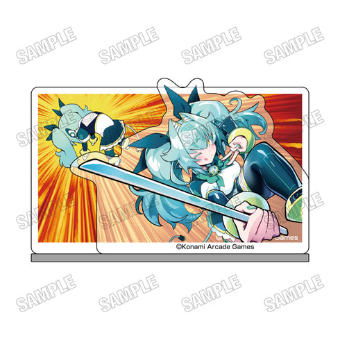 『麻雀ファイトガール』ミニアクリルジオラマ【アガリver.】12G-14 イヨ
