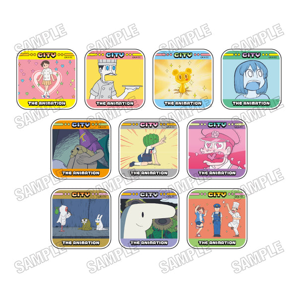 《CITY THE ANIMATION》亚克力徽章套装【BOX】
