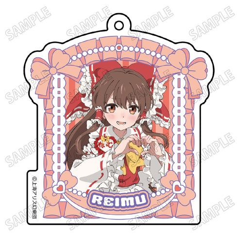 『東方Project』描き下ろしアクリルキーホルダー【メイドver.】➀博麗霊夢