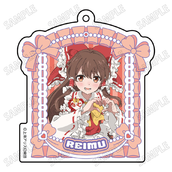 『東方Project』描き下ろしアクリルキーホルダー【メイドver.】➀博麗霊夢