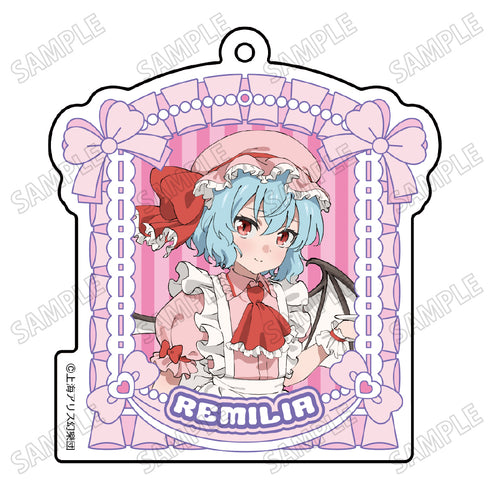 『東方Project』描き下ろしアクリルキーホルダー【メイドver.】➂レミリア・スカーレット