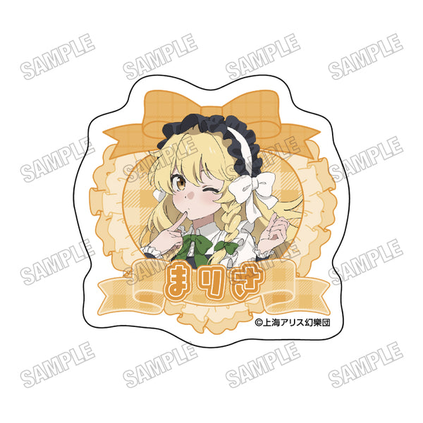 『東方Project』描き下ろしアクリルバッジ【メイドver.】➁霧雨魔理沙